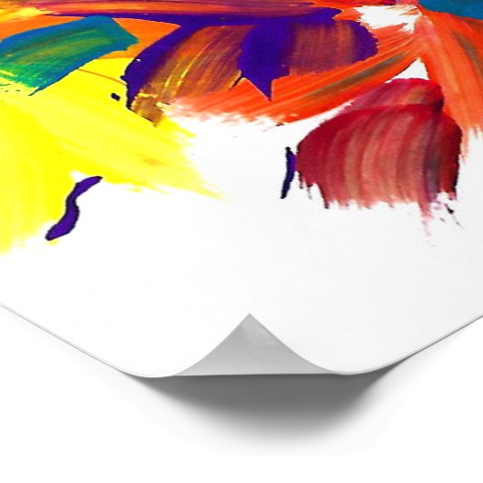 Candy Waters Autisst Artist Poster (Ecke)