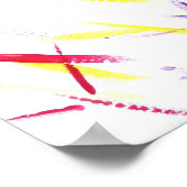 Candy Waters Autisst Artist Poster (Ecke)