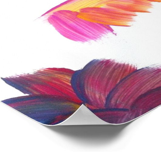 Candy Waters Autisst Artist Poster (Ecke)