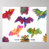 Candy Waters Autisst Artist Poster (Vorne)