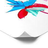 Candy Waters Autisst Artist Poster (Ecke)