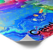 Candy Waters Autisst Artist Poster (Ecke)