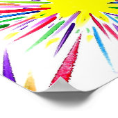 Candy Waters Autisst Artist Poster (Ecke)