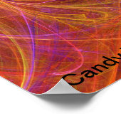 Candy Waters Autisst Artist Poster (Ecke)