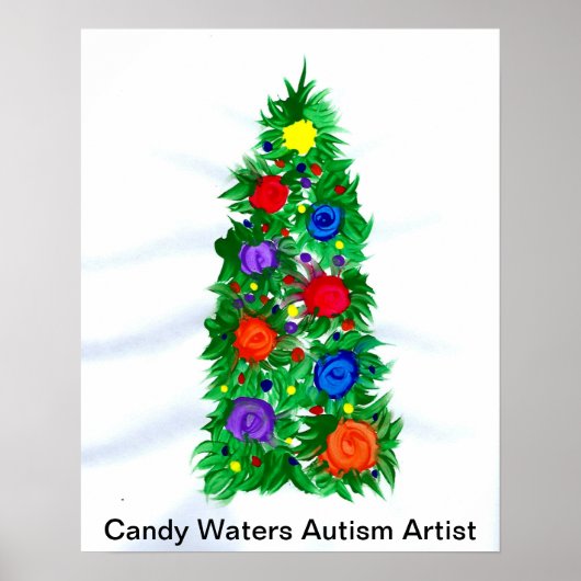 Candy Waters Autisst Artist Poster (Vorne)