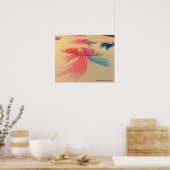 Candy Waters Autisst Artist Poster (Küche)