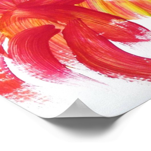 Candy Waters Autisst Artist Poster (Ecke)