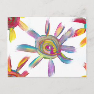 Candy Waters Autisst Artist Postkarte