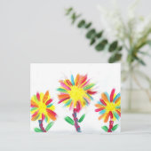 Candy Waters Autisst Artist Postkarte (Stehend Vorderseite)
