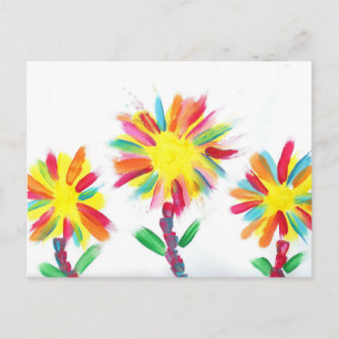 Candy Waters Autisst Artist Postkarte