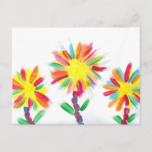 Candy Waters Autisst Artist Postkarte (Vorderseite)