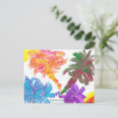 Candy Waters Autisst Artist Postkarte (Stehend Vorderseite)