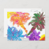 Candy Waters Autisst Artist Postkarte (Vorne/Hinten)