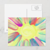 Candy Waters Autisst Artist Postkarte (Vorne/Hinten)