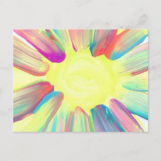 Candy Waters Autisst Artist Postkarte (Vorderseite)