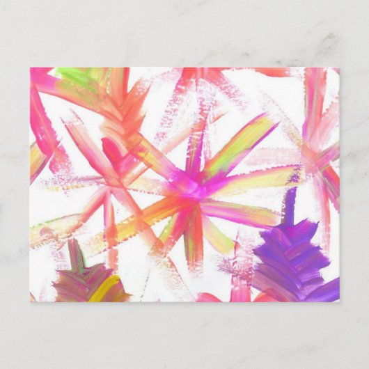 Candy Waters Autisst Artist Postkarte (Vorderseite)