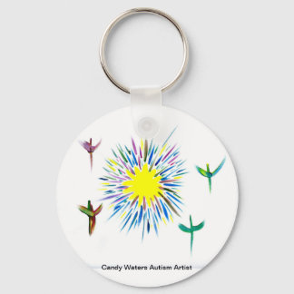 Candy Waters Autisst Artist Schlüsselanhänger