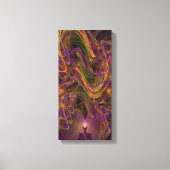 Candy Waters Autisst Künstler Stretched Canvas Pri Leinwanddruck (Vorderseite)