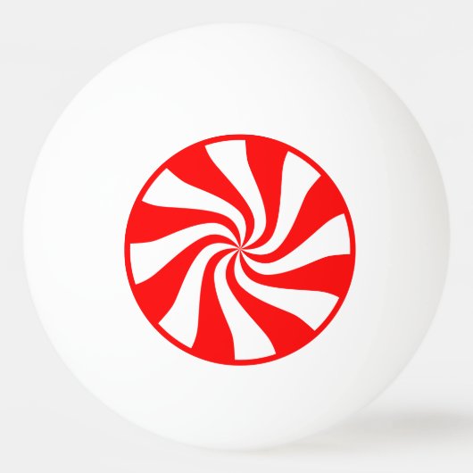 Candy, Wirbel Spiral Tischtennisball (Vorderseite)