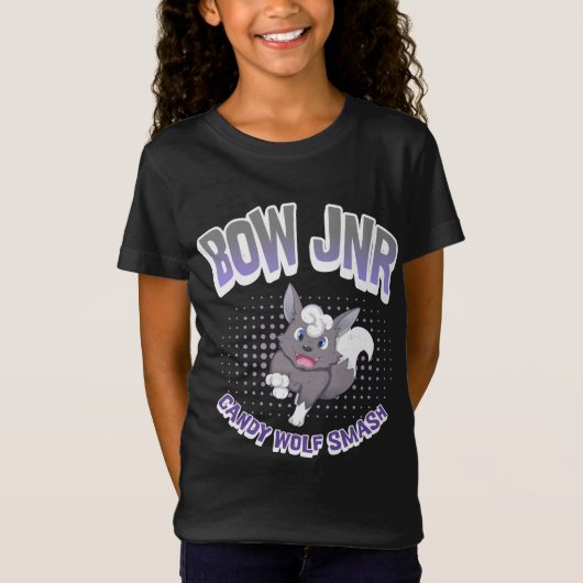 Candy Wolf Smash | BOW Jnr T-Shirt (Vorderseite)