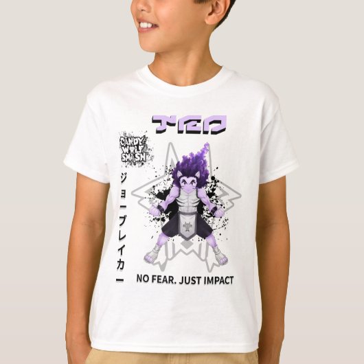 Candy Wolf Smash | TEO T-Shirt (Vorderseite)