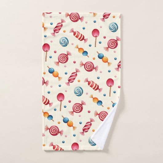 Candy Wonderland Badhandtuch Set (Handtuch)