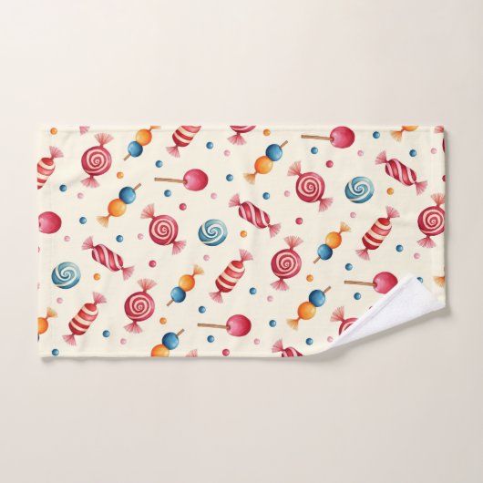 Candy Wonderland Badhandtuch Set (Handtuch)