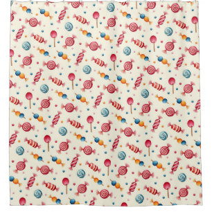 Candy Wonderland Duschvorhang