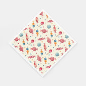 Candy Wonderland Serviette (Ecke)