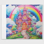 Candy World Geschenkpapier (Flach)