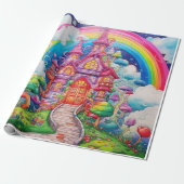 Candy World Geschenkpapier (Ungerollt)