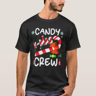 Candy X Mas Crew Funny Christmas Candy Liebe X mas T-Shirt
