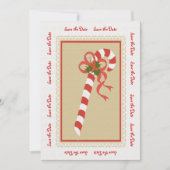 Candycane Invititiation/Ankündigung Einladung (Vorderseite)