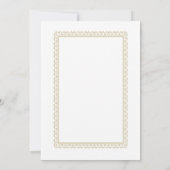 Candycane Invititiation/Ankündigung Einladung (Rückseite)