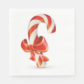 Candycane Paper Napkins Serviette (Vorderseite)
