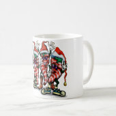 CandyCane-Paprikaschoten Kaffeetasse (VorderseiteRechts)
