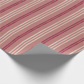 Candycane Plumeria, Weihnachten im hawaiianischen Geschenkpapier (Ecke)