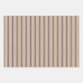Candycane Sugar Plum Stripes Set Geschenkpapier Set (Vorderseite 3)
