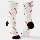Candycane Weihnachtssocken Socken (Gewinkelt)