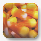 Candycorn Pappteller (Vorderseite)