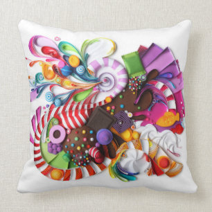 CandyCrush inspirierte Kissen