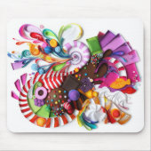 CandyCrush inspirierte mousepad (Vorne)