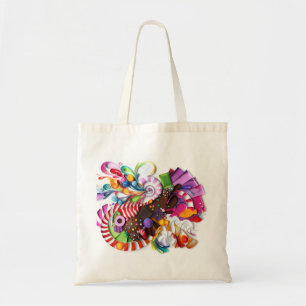 CandyCrush inspirierte Taschentasche Tragetasche