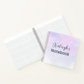 Candyfloss Square Spiral Notebook Notizblock (Innenseite)