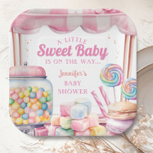 Candyland Baby Shower Pink Girl
