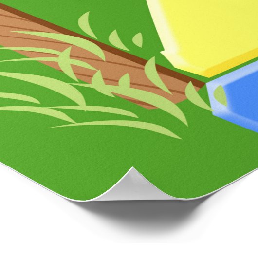 Candyland Backdrop, Candyland Party Backdrop Poster (Ecke)