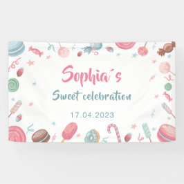 Candyland Banner Backdrop Banner