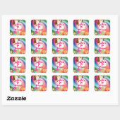 Candyland Birthday Stickers (Blatt)