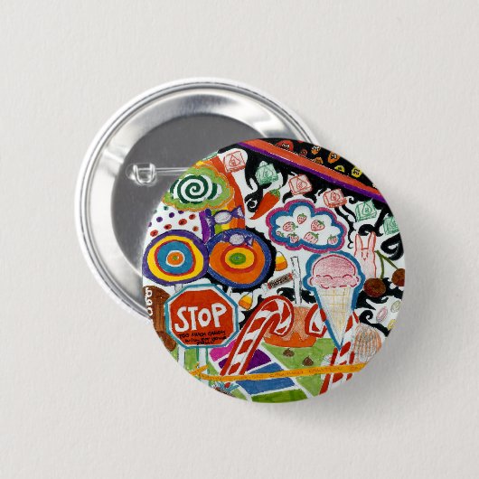 Candyland Button (Vorne & Hinten)