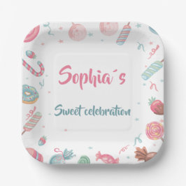 Candyland Candy Land Party Pappteller